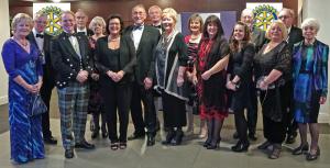 Top Table at The Rotary Club of Stirling President's Night